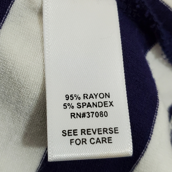 Cato Striped Short Sleeve Top - Picture 9 of 10